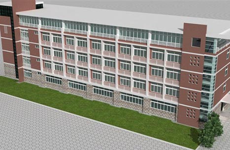 南寧吳圩職業技術學院教學綜合樓