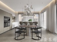現代清新家居裝修裝飾室內設計效果-E305-4